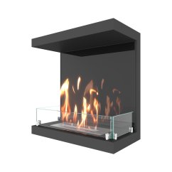 Биокамин фронтальный SteelHeat Leader 600