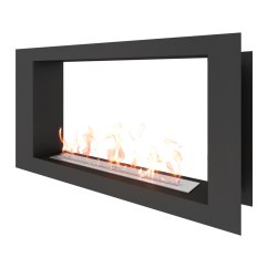 Биокамин сквозной SteelHeat LONG 1000