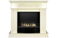 Биокамин в портале Firezo Gloria Слоновая кость, стандарт